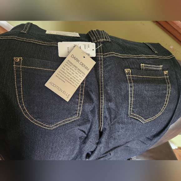 Addition Elle perfect fit dark denim pant 18P - Picture 3 of 4